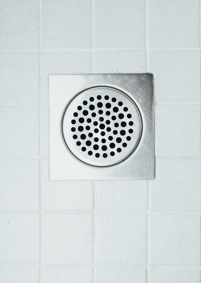 shower floor drain repair
